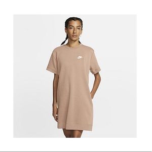 Nike Beige T-shirt Dress